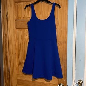 Blue dress